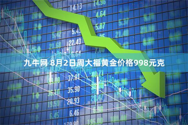 九牛网 8月2日周大福黄金价格998元克